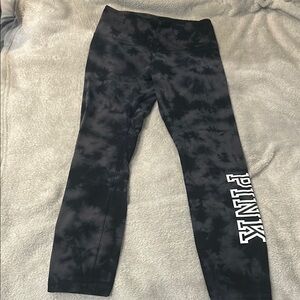 PINK Victoria's Secret Black Leggings